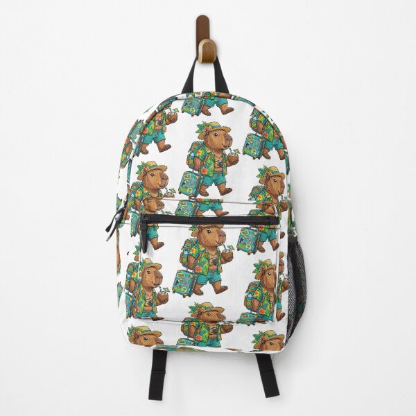 Item preview, Tourist Capybara Summer Vacation designed and sold by TeeARTHY.