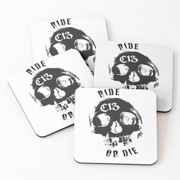Item preview, Ride or Die Skull designed and sold by C13Industries.