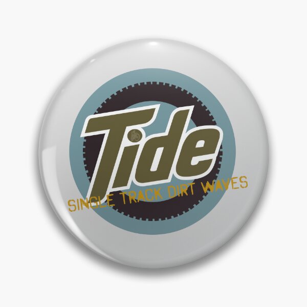 Item preview, MOUNTAIN BIKING PARODY — TIDE "SINGLE TRACK DIRT WAVES" designed and sold by Spokelore.