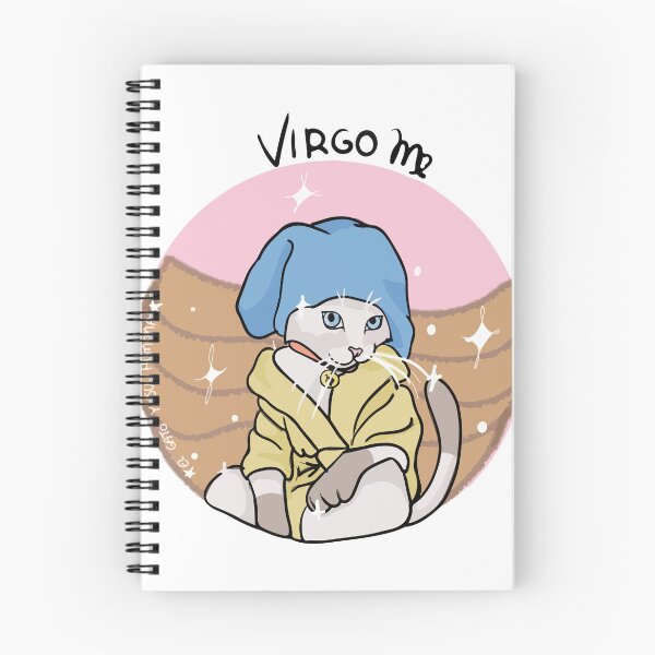 Item preview, Virgo Cat Zodiac Sign designed and sold by elgatoysuhumana.
