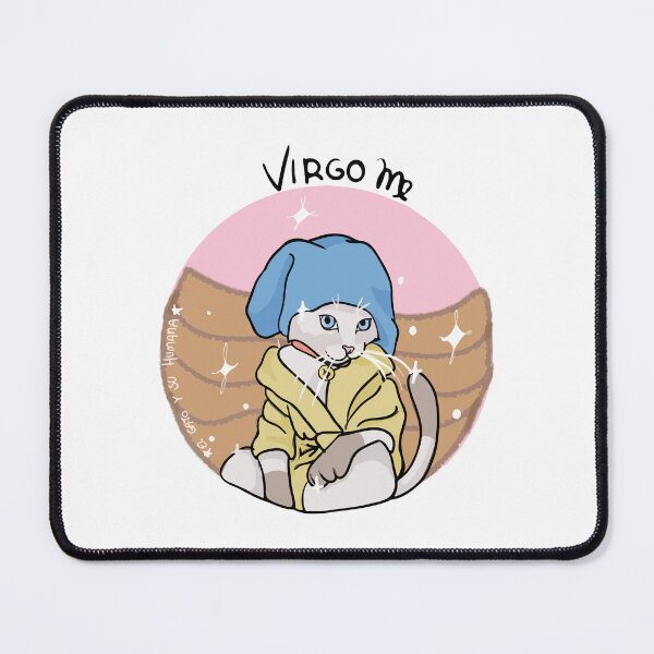 Item preview, Virgo Cat Zodiac Sign designed and sold by elgatoysuhumana.