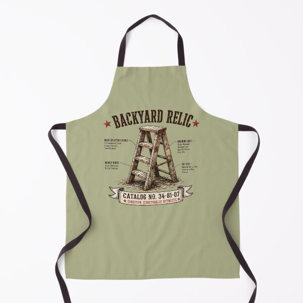 Item preview, Vintage Step Ladder T-Shirt | Backyard Relic | Funny DIY Gift designed and sold by Mikoff04-arts.
