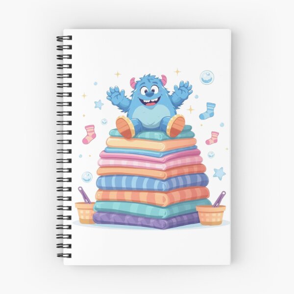 Item preview, Cute Laundry Monster Sticker | Funny Laundry Day Monster Gift designed and sold by Stylestickers55.
