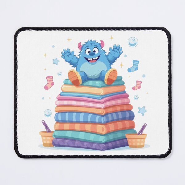 Item preview, Cute Laundry Monster Sticker | Funny Laundry Day Monster Gift designed and sold by Stylestickers55.