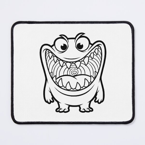 Item preview, Funny Monster Big Smile Halloween designed and sold by ArtPer-design.