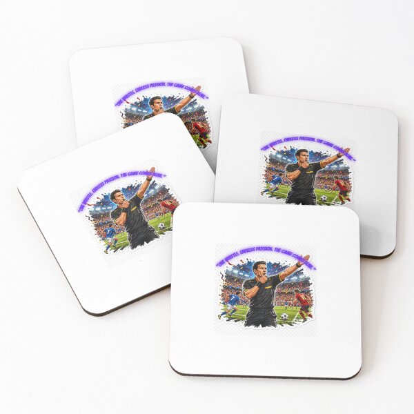 Item preview, Referee Whistle Match Action Die-Cut Sticker designed and sold by Arts121.