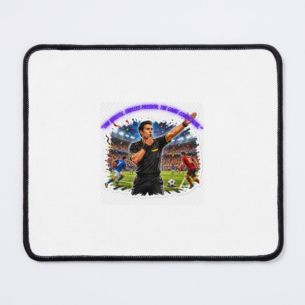 Item preview, Referee Whistle Match Action Die-Cut Sticker designed and sold by Arts121.