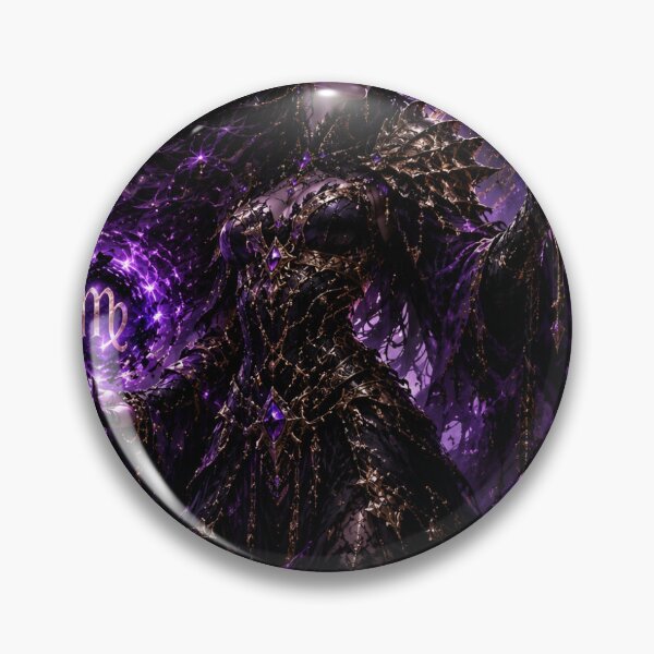 Item preview, Villain Virgo Zodiac Queen | Dark Celestial Astrology designed and sold by Genesis-Ink.