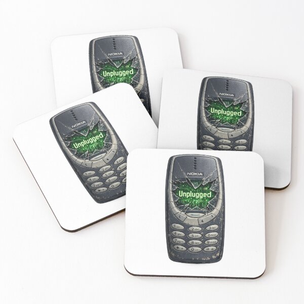 Item preview, Nokia 3310 Cracked Screen – Glowing Circuit Board “Unplugged” Design designed and sold by EdgeSphere.