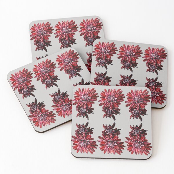 Item preview, Chrysanthemums pattern 2 designed and sold by nastiaart.
