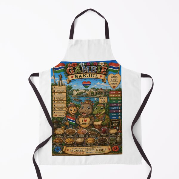 Item preview, Gambia Banjul – Smiles, Nature and Hospitality designed and sold by Cifi64.