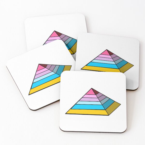 Item preview, Pyramid Pride Flag Genderflux designed and sold by HarveyHandcraftsandDesigns.
