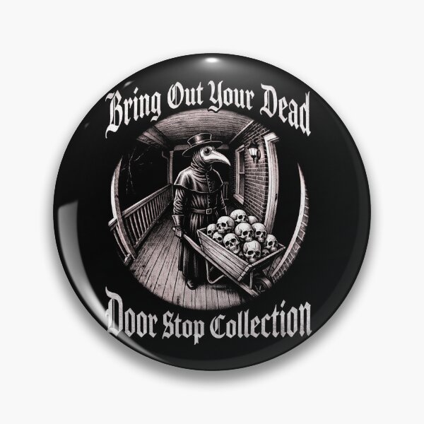 Item preview, Bring Out Your Dead Plague Doctor Skulls Halloween designed and sold by d247.