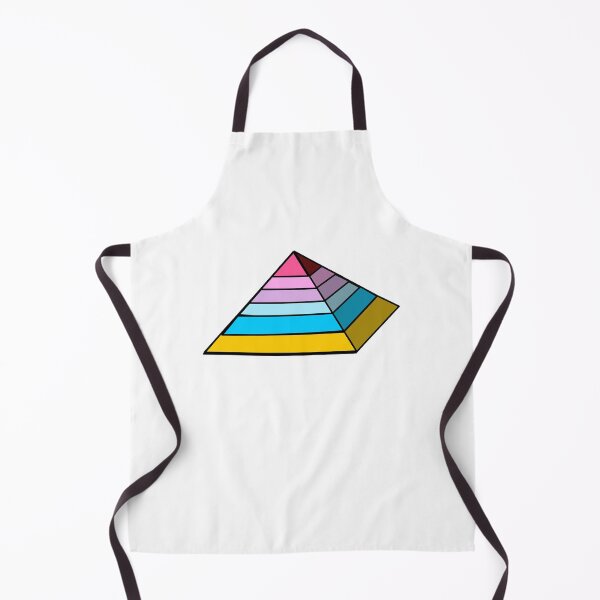 Item preview, Pyramid Pride Flag Genderflux designed and sold by HarveyHandcraftsandDesigns.