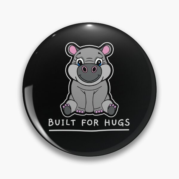 Item preview, Cute Baby Hippo Hugs designed and sold by Sartoris Art.