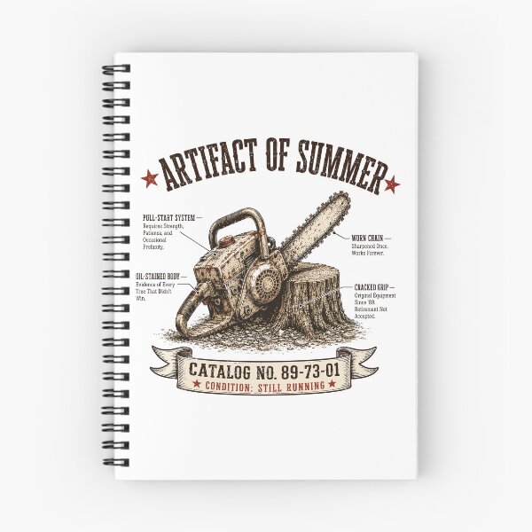 Item preview, Vintage Chainsaw T-Shirt | Artifact of Summer | Retro Lumberjack Gift designed and sold by Mikoff04-arts.