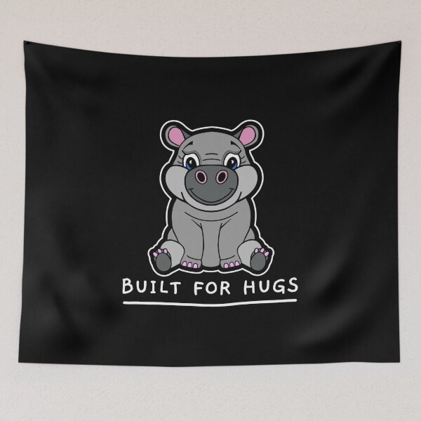 Item preview, Baby Hippo Hugs designed and sold by Sartoris Art.