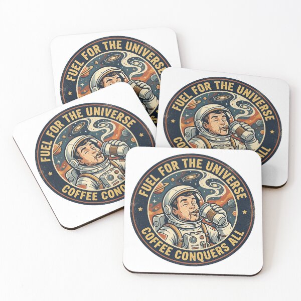 Item preview, Fuel For The Universe - Astronaut Coffee Conqueror designed and sold by katiecorners.