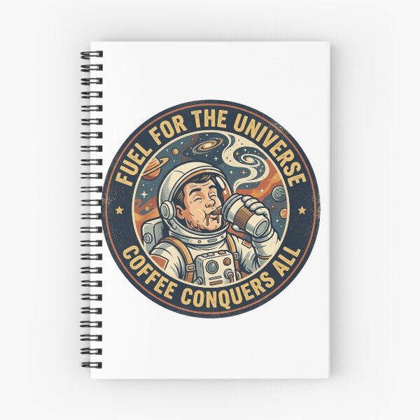 Item preview, Fuel For The Universe - Astronaut Coffee Conqueror designed and sold by katiecorners.