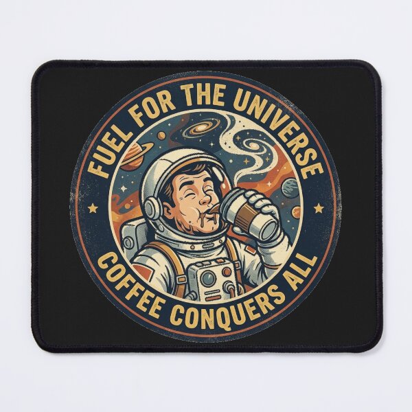 Item preview, Fuel For The Universe - Astronaut Coffee Conqueror designed and sold by katiecorners.