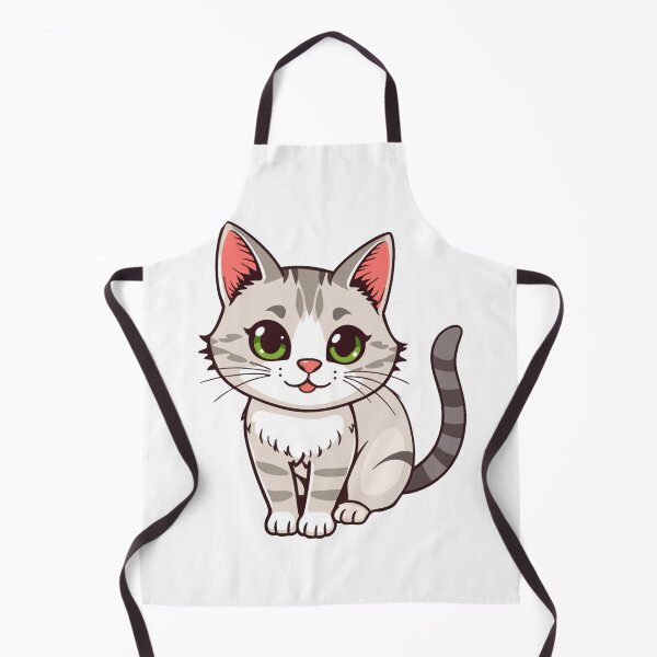 Item preview, Cute Wide Eyed Curious Cat or Adorable Fluffy Kitten Staring. designed and sold by ViniSArunStudio.