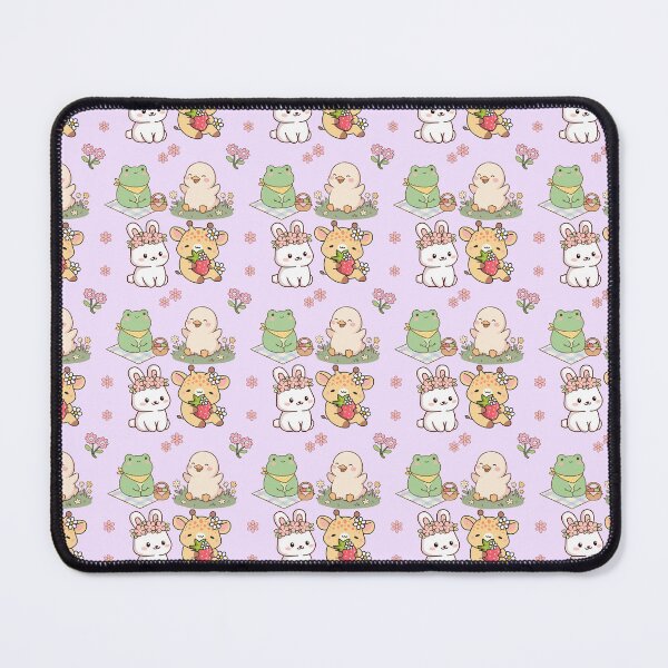 Item preview, Cute animals Aesthetic Cute Cottagecore Frog Bunny Giraffe Soft Pastel Cozy Vibe stickers designed and sold by Art IN Pack.