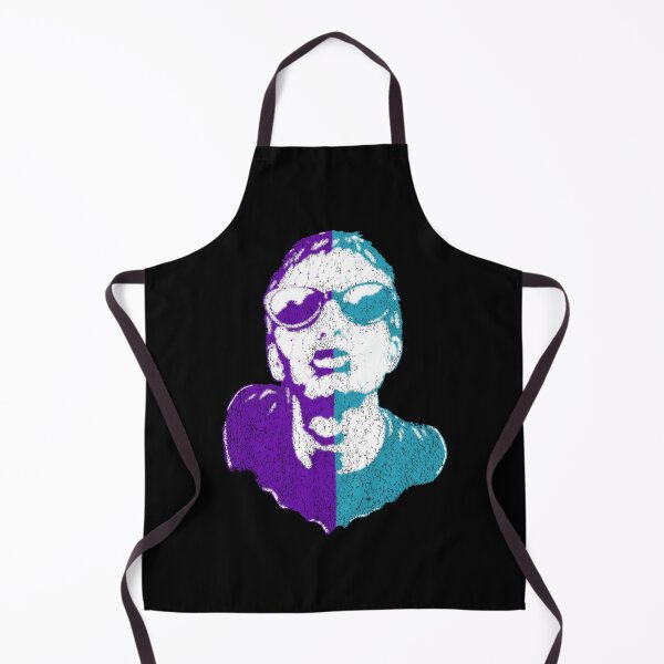 Item preview, Thom Yorke Dystopian Indie Rock Portrait - Cyber Glitch Halftone Art designed and sold by surmind.