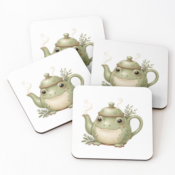 Artikelvorschau, Ceramic Frog Teapot entworfen und verkauft von aihrgdesign.