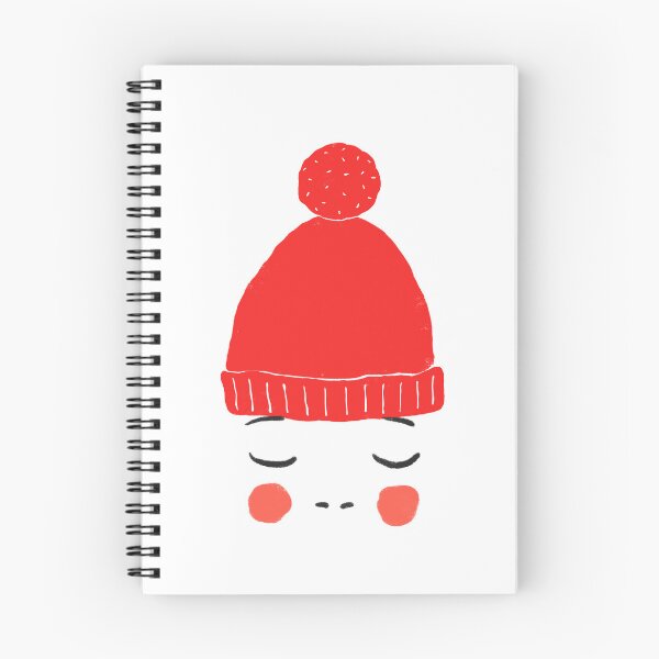Item preview, Cozy Winter Beanie, Kawaii Character Illustration designed and sold by whatafabday.