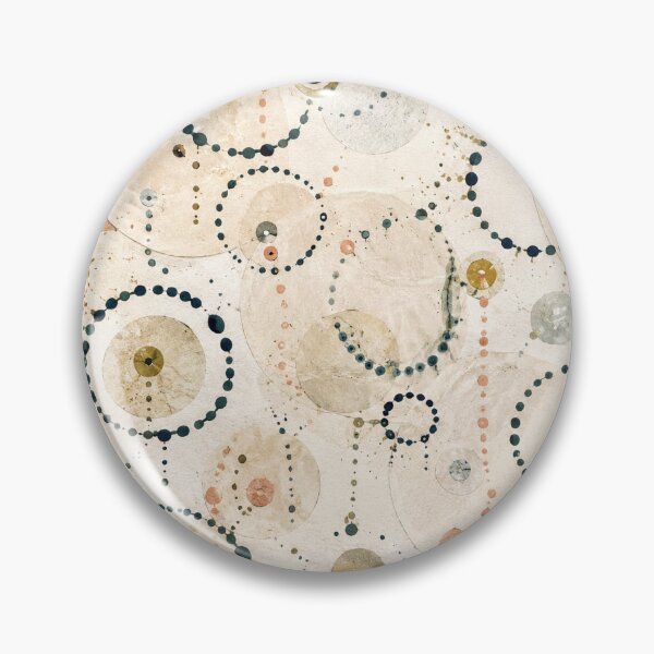 Item preview, Elegant Watercolor Circle Pattern | Organic Ink Bubble Seamless Design designed and sold by SWSandraWechner.