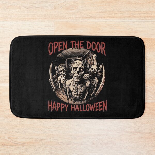 Item preview, Open The Door Happy Halloween Zombie Undead designed and sold by d247.
