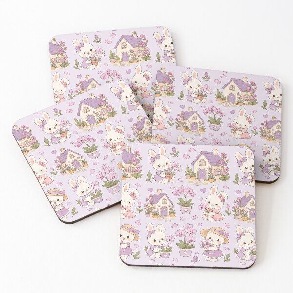 Item preview, Bunny Orchid Cottage Pattern designed and sold by Soft Berry Studio.