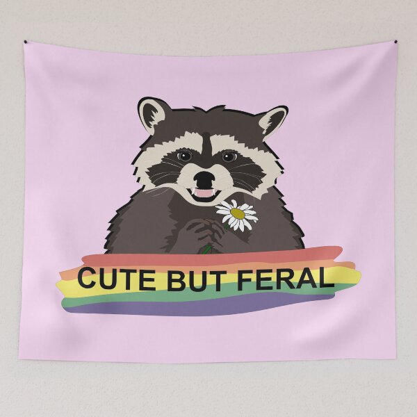 Item preview, Cute but Feral designed and sold by Heather H Designs .