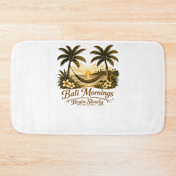 Item preview, Bali Mornings Begin Slowly | Tropical Island Sunset Design designed and sold by filou designs.