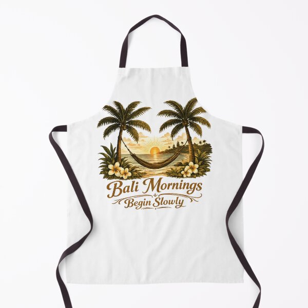 Item preview, Bali Mornings Begin Slowly | Tropical Island Sunset Design designed and sold by filou designs.