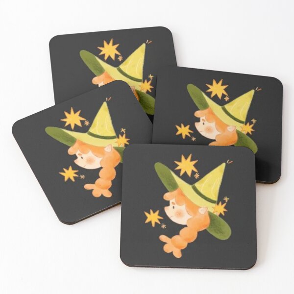 Item preview, Yellow Witch Portrait designed and sold by WhimlArt.