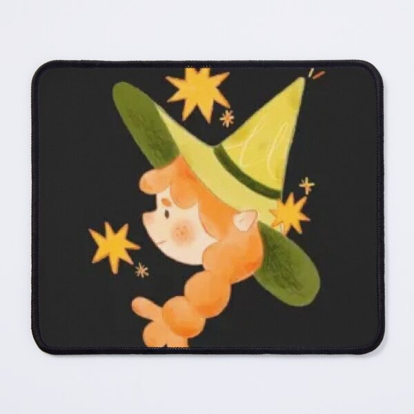 Item preview, Yellow Witch Portrait designed and sold by WhimlArt.