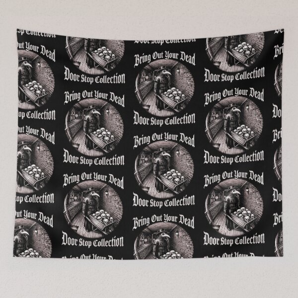 Item preview, Plague Doctor Bring Out Your Dead Skulls Halloween designed and sold by d247.