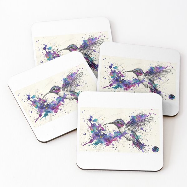 Item preview, Colorful hummingbird designed and sold by HypnoticSmiley.