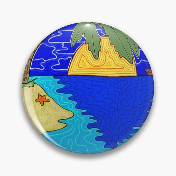 Item preview, Sunset Island Scene designed and sold by WhimlArt.
