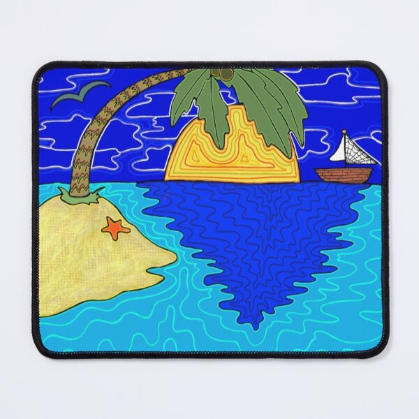 Item preview, Sunset Island Scene designed and sold by WhimlArt.
