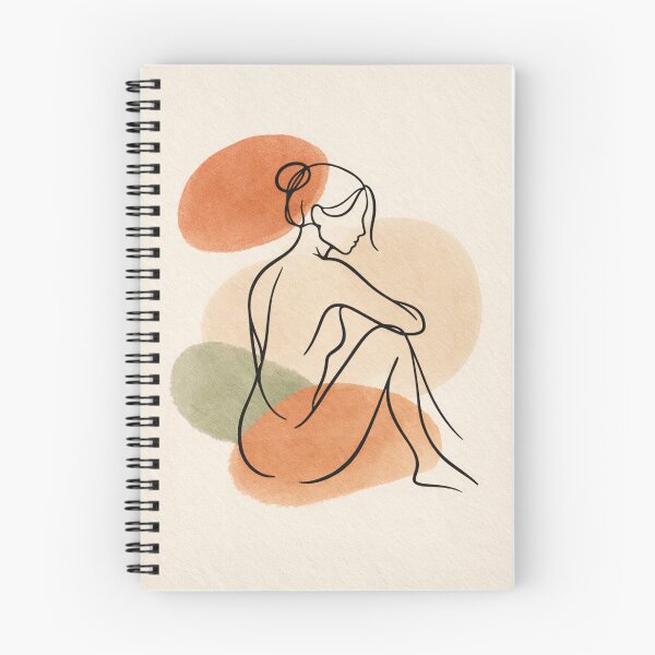 Item preview, Minimalist Female Line Art - Abstract Terracotta and Beige Silhouette Poster designed and sold by Bela Ambrus.