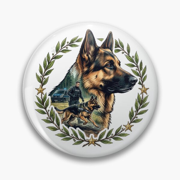 Item preview, German Shepherd Dog Portrait designed and sold by Motivburg.