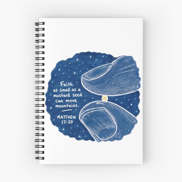 Item preview, Matthew 17:20 verse art designed and sold by Roniya George.