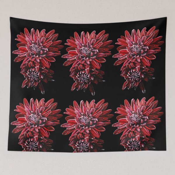 Item preview, Big Chrysanthemums pattern 1 Color 1 designed and sold by nastiaart.