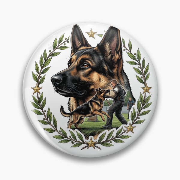 Item preview, German Shepherd Dog Portrait designed and sold by Motivburg.