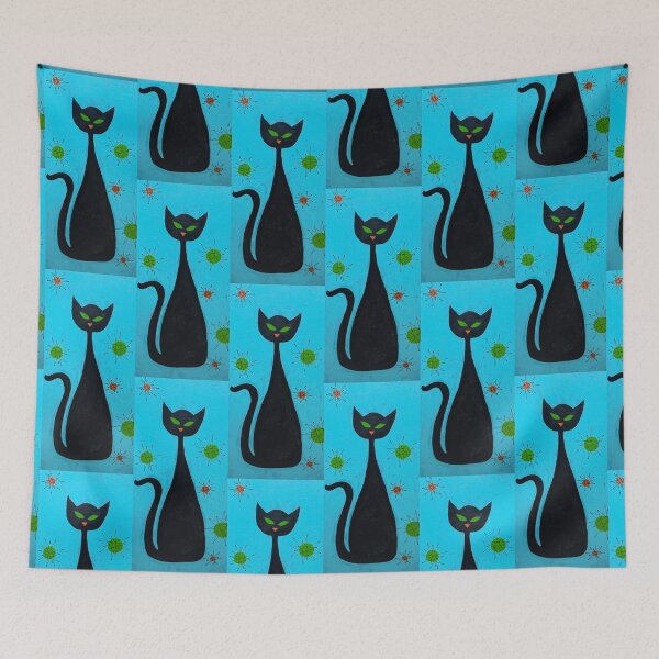 Item preview, Mid Century Kitty designed and sold by Jen O'Steen.