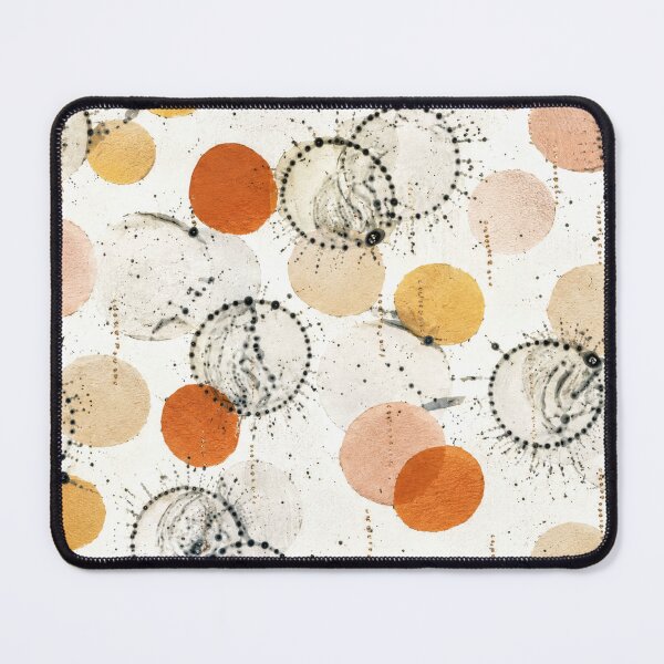 Item preview, Neutral Abstract Circle Pattern | Modern Ink Bubble Seamless Surface Pattern designed and sold by SWSandraWechner.