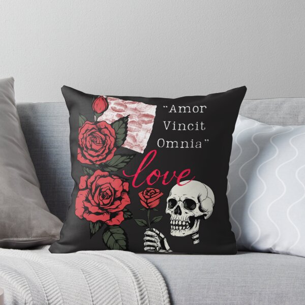 Item preview, Amor Vincit Omnia - Dark Aesthetic Rose & Skull designed and sold by RawStudio-26.