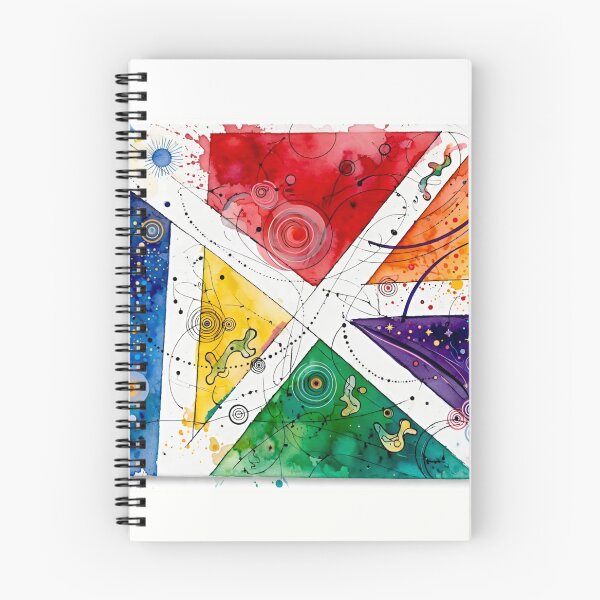 Item preview,  Vibrant Abstract Geometric Art #6 designed and sold by Helios Be. Lavsh.